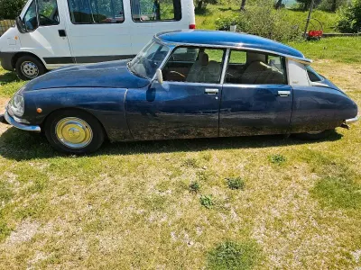 Usata Citroën DS 1970 Blu Berlina