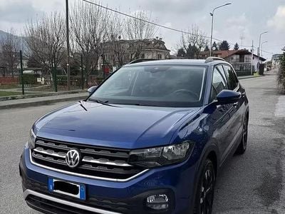 Usata VW T-Cross 95 CV (69 kW) 2020 Blu SUV