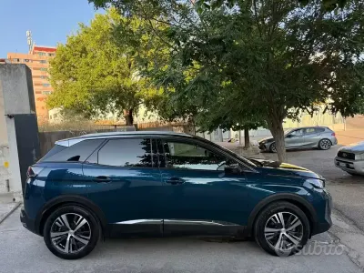 Usata Peugeot 3008 GT-line 131 CV (96 kW) 2021 Blu SUV
