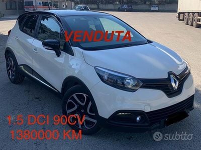 Usata Renault Captur 90 CV (66 kW) 2015 Beige SUV