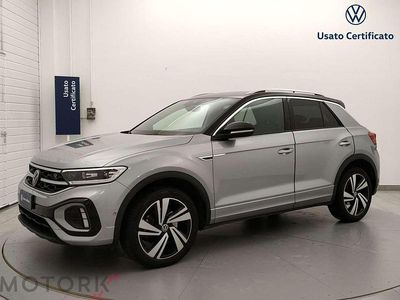 Usata VW T-Roc R-line 150 CV (110 kW) 2023 Argento SUV