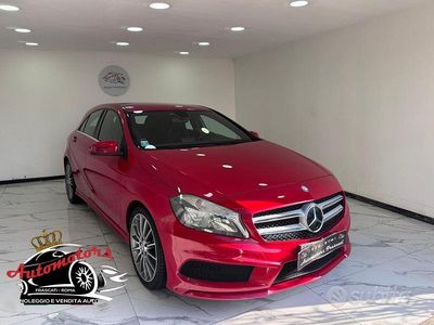 Usata Mercedes A180 Premium 108 CV (79 kW) 2015 Rosso Berlina