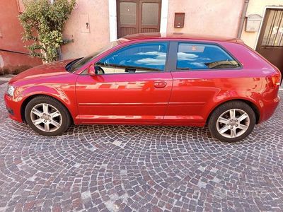 Usata Audi A3 105 CV (77 kW) 2010 Rosso Berlina
