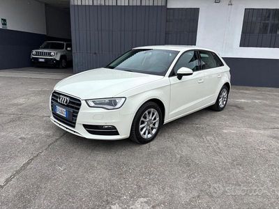Usata Audi A3 Ambition 150 CV (110 kW) 2014 Bianco Berlina