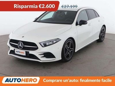 Usata Mercedes A180 Premium 116 CV (85 kW) 2022 Bianco Berlina