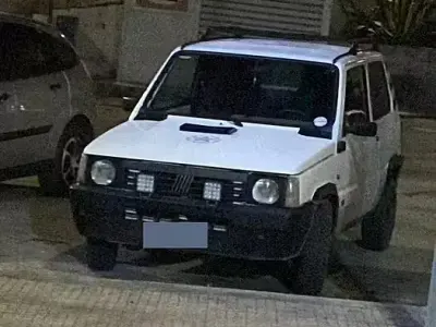 Usata Fiat Panda 54 CV (39 kW) 2000 Bianco Furgone