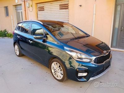 Usata Kia Carens 116 CV (85 kW) 2017 Blu Monovolume