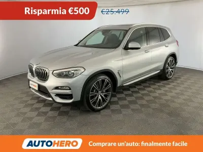 Usata BMW X3 xLine 265 CV (194 kW) 2018 Argento SUV