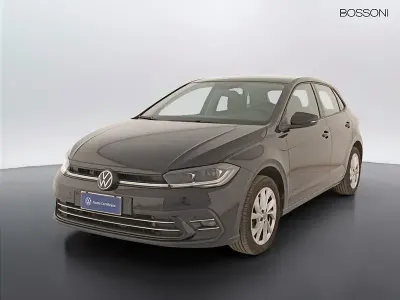 Usata VW Polo Style 110 CV (80 kW) 2023 Nero Utilitaria