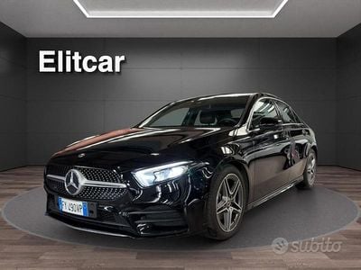Usata Mercedes A200 Premium 163 CV (119 kW) 2019 Nero Berlina