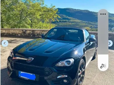 Usata Abarth 124 Spider Turismo 170 CV (125 kW) 2019 Nero Cabrio
