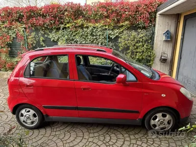 Usata Chevrolet Matiz SE 67 CV (49 kW) 2010 Rosso Utilitaria