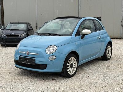 Usata Fiat 500C Lounge 69 CV (50 kW) 2014 Blu Cabrio
