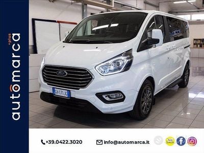 Usata Ford Tourneo Custom Trend 185 CV (136 kW) 2021 Bianco Furgone