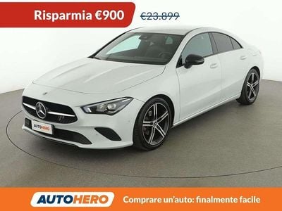 Usata Mercedes CLA180 116 CV (85 kW) 2020 Bianco Berlina