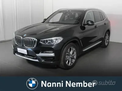 Usata BMW X3 Sport Line 190 CV (139 kW) 2021 Nero SUV