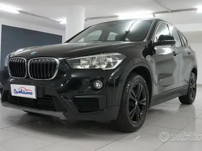 Usata BMW X1 Advantage 150 CV (110 kW) 2016 Nero SUV