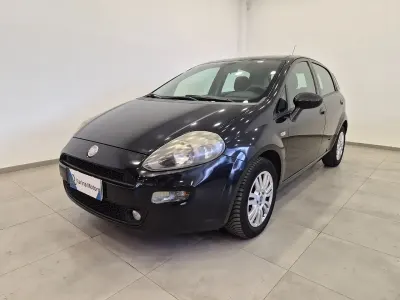 Usata Fiat Punto Lounge 75 CV (55 kW) 2014 Nero Utilitaria