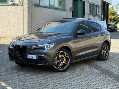 Usata Alfa Romeo Stelvio Veloce 209 CV (153 kW) 2021 Grigio SUV