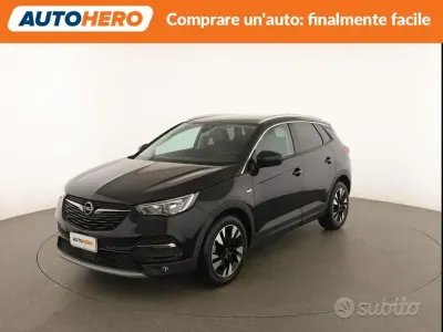 Usata Opel Grandland X Innovation 120 CV (88 kW) 2017 Nero SUV