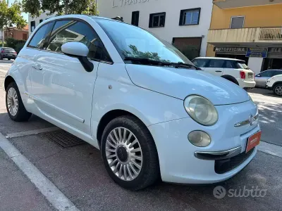 Usata Fiat 500 69 CV (50 kW) 2010 Bianco Berlina