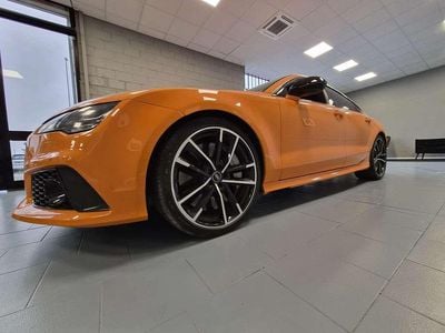 Usata Audi RS7 Sportback Performance 605 CV (444 kW) 2017 Arancione Utilitaria