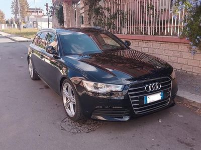 Usata Audi A6 S-Line 150 CV (110 kW) 2012 Nero Station wagon
