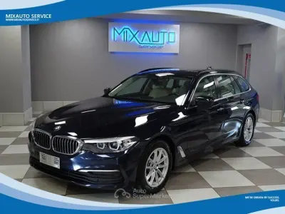 Begagnad BMW 525 163 HK (119 kW) 2018 Blå Kombi
