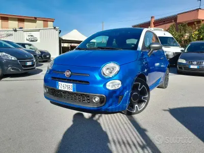 Usata Fiat 500 Lounge 85 CV (62 kW) 2017 Bluazzurro Berlina