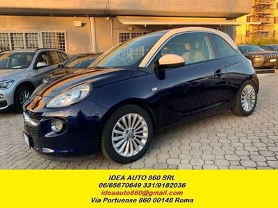 Usata Opel Adam Glam 101 CV (74 kW) 2015 Blu/azzurro Utilitaria