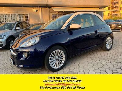 Blu/azzurro Usata 2015 Opel Adam Glam Utilitaria | 8200 € (Buon prezzo)