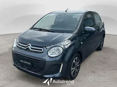 Usata Citroën C1 Feel 72 CV (52 kW) 2021 Grigio scuro Utilitaria