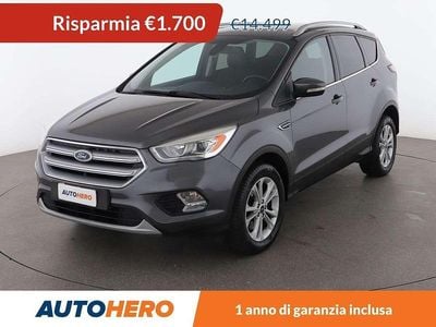 Grigio Usata 2017 Ford Kuga Titanium SUV | 12.799 € (Buon prezzo)