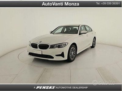 Usata BMW 318 Advantage 150 CV (110 kW) 2022 Bianco Berlina