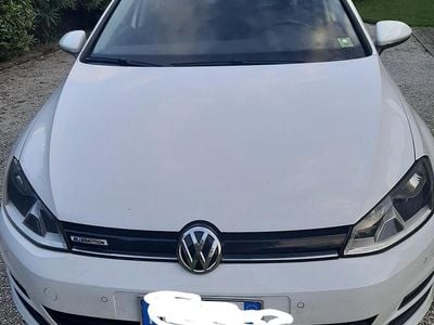 Usata VW Golf VII 110 CV (80 kW) 2016 Bianco Berlina