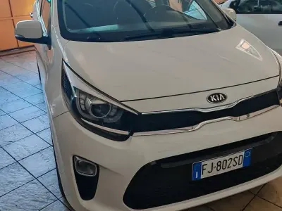 Usata Kia Picanto 67 CV (49 kW) 2017 Bianco Utilitaria