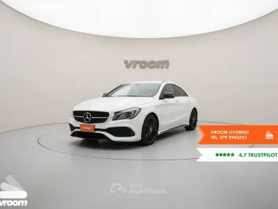 Usata Mercedes CLA220 Premium 170 CV (125 kW) 2019 Bianco Berlina