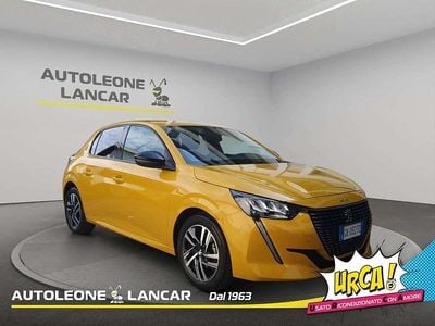 Begagnad Peugeot 208 Allure 75 HK (55 kW) 2022 Gul Halvkombi