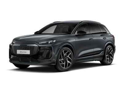 Uusi Audi Q6 e-tron S-Line 284 kW (387 HP) 2025 Musta Katumaasturi