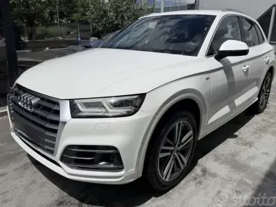 Usata Audi Q5 S-line plus 190 CV (139 kW) 2018 Bianco SUV