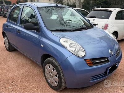 Usata Nissan Micra Visia 80 CV (58 kW) 2005 Blu Berlina