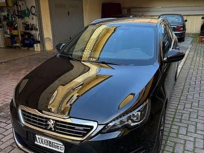 Usata Peugeot 308 SW GT-line 120 CV (88 kW) 2016 Nero Station wagon