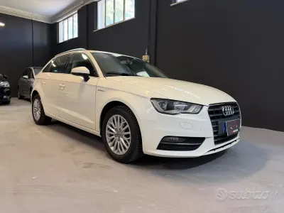 Usata Audi A3 110 CV (80 kW) 2015 Bianco Berlina