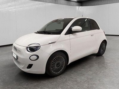 Usata Fiat 500e La Prima 86 kW (118 CV) 2021 Bianco Berlina