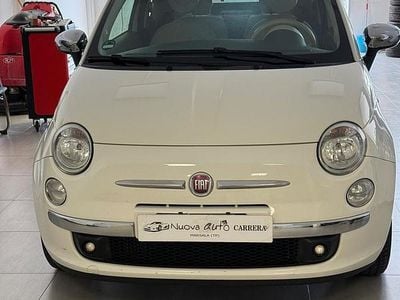 Begagnad Fiat 500C Lounge 95 HK (69 kW) 2010 Vit Cab