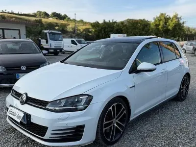 Begagnad VW Golf VII GTD 184 HK (135 kW) 2016 Vit Sedan