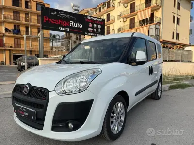 Usata Fiat Doblò Dynamic 105 CV (77 kW) 2012 Bianco Monovolume