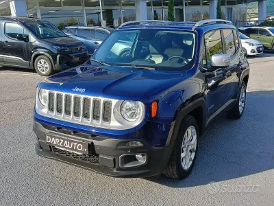 Usata Jeep Renegade Limited 120 CV (88 kW) 2017 Blu SUV