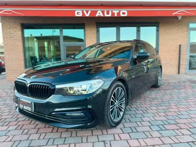 Usata BMW 520 Sport Line 190 CV (139 kW) 2018 Nero Station wagon