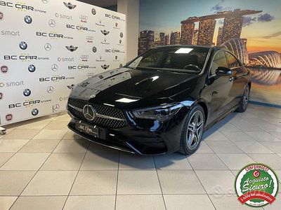 Usata Mercedes CLA200 AMG line 150 CV (110 kW) 2024 Nero Berlina